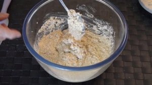 Хлеб  Овсяный зернистый без дрожжей. ✅Очень легкий рецепт