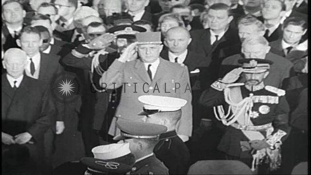 The Eternal Flame Lit By Jacqueline Kennedy At The End Of The Burial Services For...HD Stock Footag
