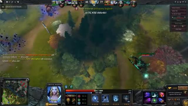 Dota 2 - Crystal Maiden смотреть онлайн