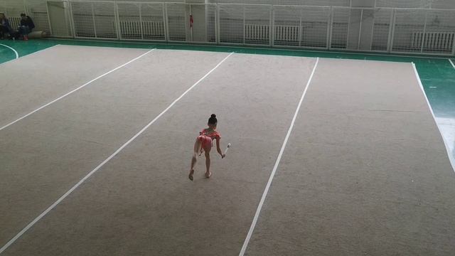 Баракаева Полина 2009 г.р. СК "ИМПЕРИЯ" г. Воронеж - 24 марта 2019г - Булавы смотреть онлайн