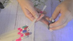 Нанесение гель-лаков один слой на типсы