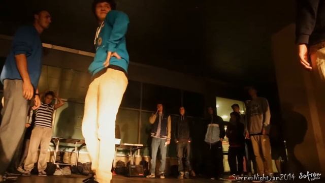 Summer Night Jam 2014 Popping & Locking Банкай, Дус vs Живаго, Дима смотреть онлайн