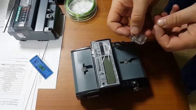 Меркурий 206 пломбировка