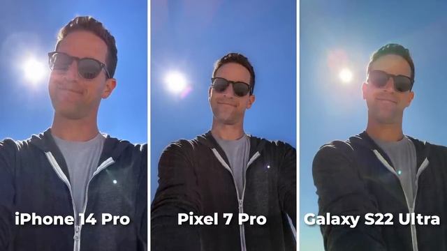 iPhone 14 Pro vs Pixel 7 Pro vs Galaxy S22 Ultra: Camera Test Comparison! смотреть онлайн