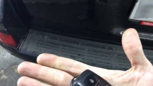 Автоматическое открывание багажника ногой Toyota LC 200