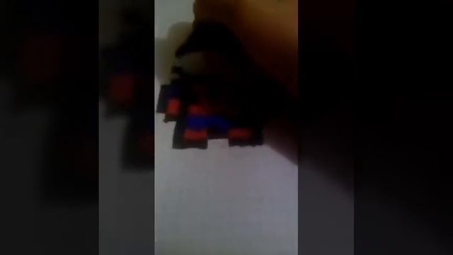 Как нарисовать Человека паука по клеточкам смотреть онлайн