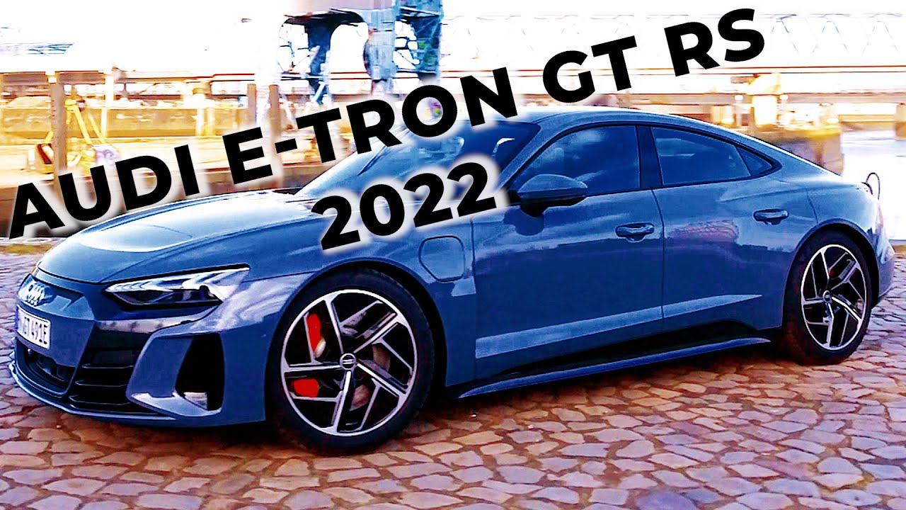 2022 Audi e-tron GT - Интерьер, Экстерьер и Вождение! смотреть онлайн