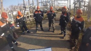 Допуск бригады  в электроустановку по наряду допуску