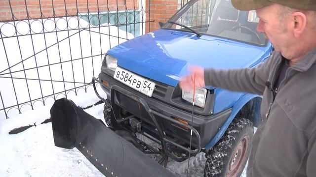 #СделановСибири Ока снегоуборщик. Как превратить малолитражку в спецтехнику смотреть онлайн