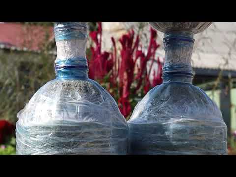 Гантели из бутылей и песка / как сделать гантели в домашних условиях? смотреть онлайн