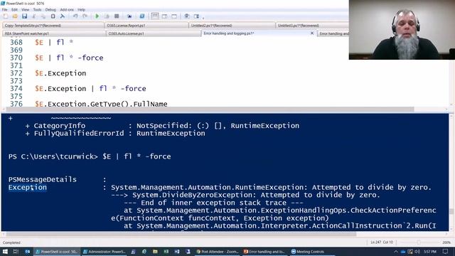 Error Handling and Logging in PowerShell with Tim Curwick - September 11, 2019 смотреть онлайн