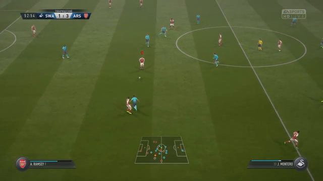 FIFA 17 | Swansea - Arsenal | Онлайн OWE турнир №1 | 6 тур | PS4 смотреть онлайн