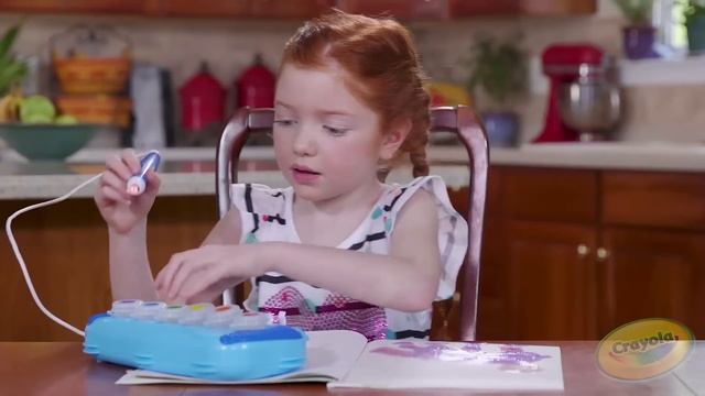NEW Crayola Color Wonder Magic Light Brush || Crayola Product Demo смотреть онлайн