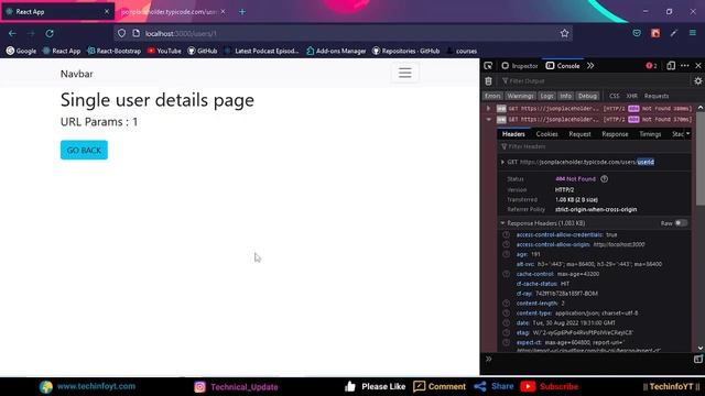 Dynamic API Fetching Single User Details in React typescript смотреть онлайн