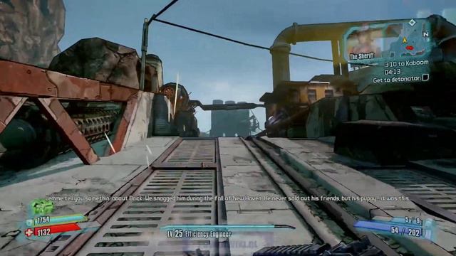 Borderlands 2 - Side Mission - 3:10 To Kaboom смотреть онлайн