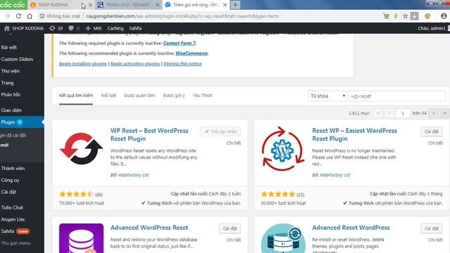 Cách reset trang web wordpress смотреть онлайн