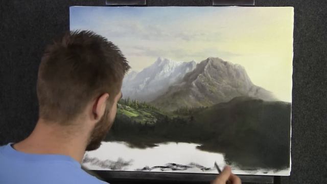 Paint with Kevin Hill - Spring Mountain range смотреть онлайн