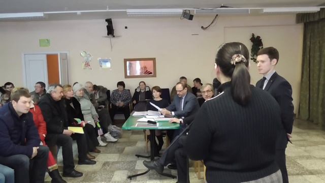 Собрание Торошковичи 25-02-2016 смотреть онлайн