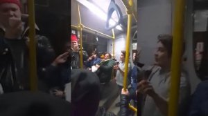 Истеричка в автобусе