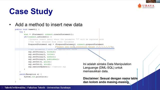 DP Week 4 - Database Programming di Java смотреть онлайн