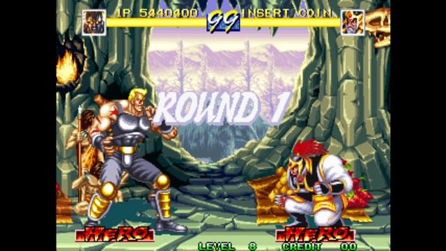 [Arcade] World Heroes Perfect level 8 BOSS all win playthrough 2 with cheat (Zeus) смотреть онлайн