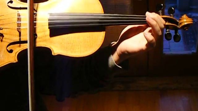 BACH VIOLIN CONCERTO in A MINOR, SOLO Sound Sample, Old German Violin, смотреть онлайн