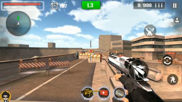 Anti-Terrorism Shooter Android Gameplay смотреть онлайн