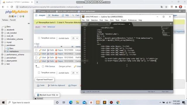Fungsi Delete Database PHPMyAdmin смотреть онлайн