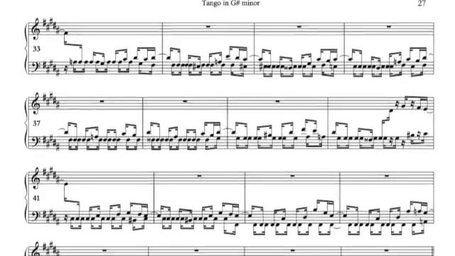 The Well-Tempered Tango #6. Tango in G# minor, смотреть онлайн