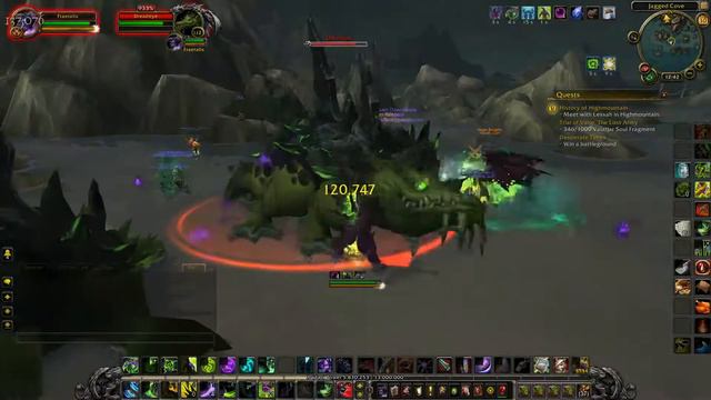 World of Warcraft Dreadeye Broken Shore Legion Rare Spawn Demon Guide смотреть онлайн