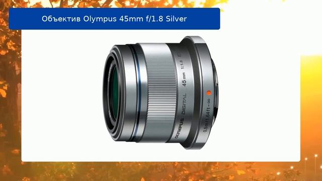 Объектив Olympus 45mm f/1.8 Silver обзор и отзыв смотреть онлайн