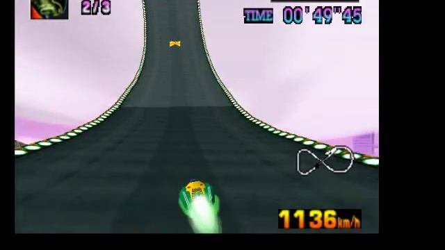 F-Zero X N64 - Mute City I Speed Run смотреть онлайн