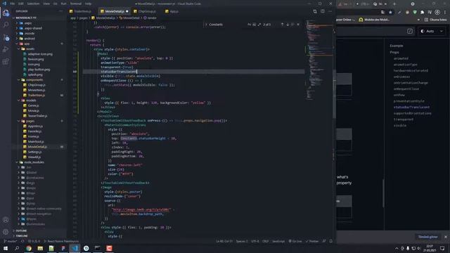 React Native Movie App Tutorial Part - VI смотреть онлайн