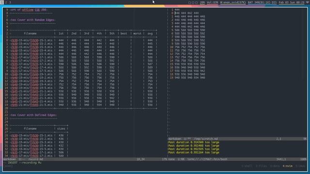 Use Vim to manipulate tables in markdown as Excel files смотреть онлайн