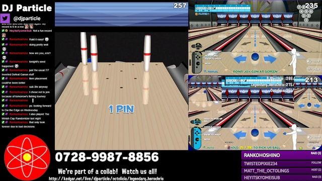 ParticlePlay #1214 - Strike! Ten Pin Bowling #13: CANDLEPIN NON-LEAGUE LEAGUE NIGHT AFTER LEAGUE! ( смотреть онлайн