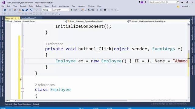 29 Static Method in CSharp (Arabic) смотреть онлайн
