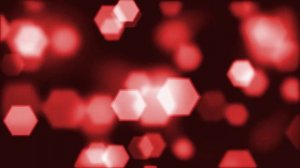 Футаж HD. Bokeh. Красные шестиугольники