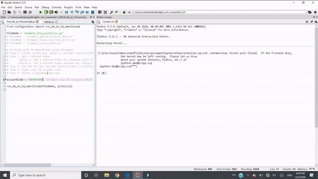 Zero commission algorithmic trading with TD Ameritrade using Python: Introduction of IBridgePy смотреть онлайн