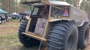 ЧУТЬ НЕ ПЕРЕВЕРНУЛИСЬ | БОЛОТО | Вездеход Тайфун | СЕРЬЕЗНЫЕ соревнования ДОСААФ на бездорожье