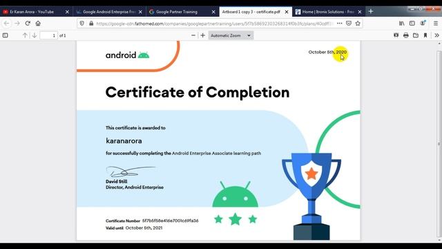 Google Android Enterprise Associate and Professional FREE Certification - Google Partner Program смотреть онлайн