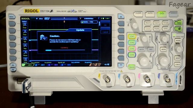 Обновление прошивки Rigol DS1054Z (DS1074Z, DS1104Z) смотреть онлайн