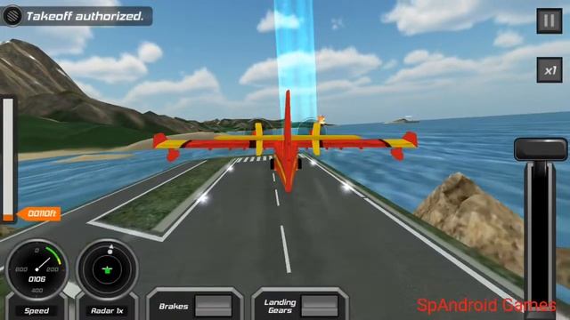 Flight Pilot Simulator 3D Free | Airplane Game #1 | Android Gameplay HD смотреть онлайн