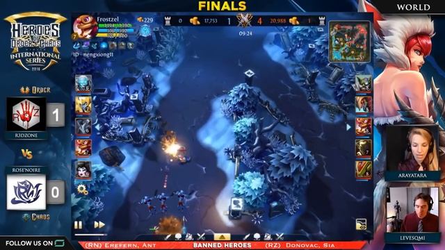 HOC International Winter Series 2016 World Finals - Rose'Noire vs R3dZone смотреть онлайн