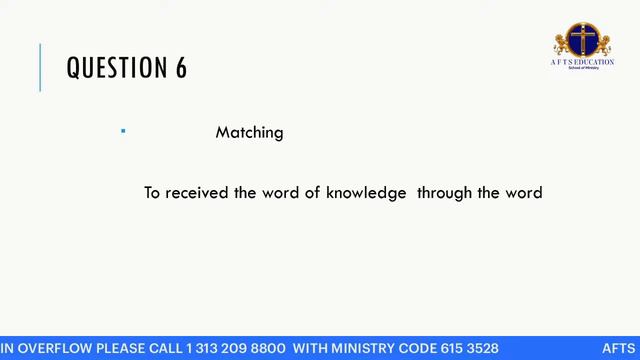 AFTS Education School of Ministry/ Lets play Jeopardy смотреть онлайн