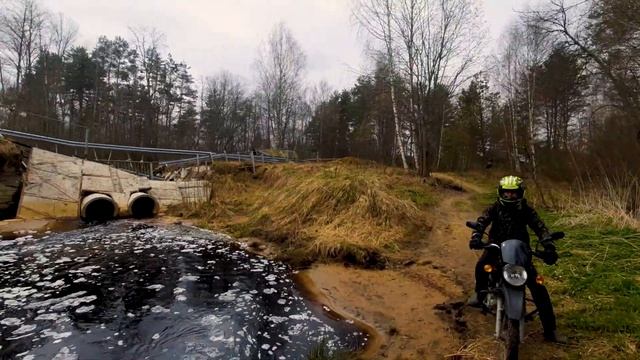 Покатушка до соседнего села. Альфа чуть не утонула!Часть 2. смотреть онлайн