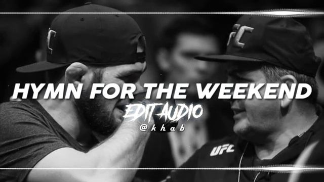 hymn for the weekend - coldplay (edit audio) смотреть онлайн