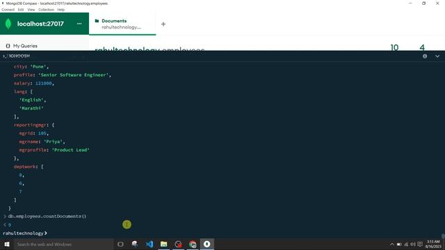#31: Delete One Document in MongoDB | how to delete one document | MongoDB Tutorial Hindi смотреть онлайн