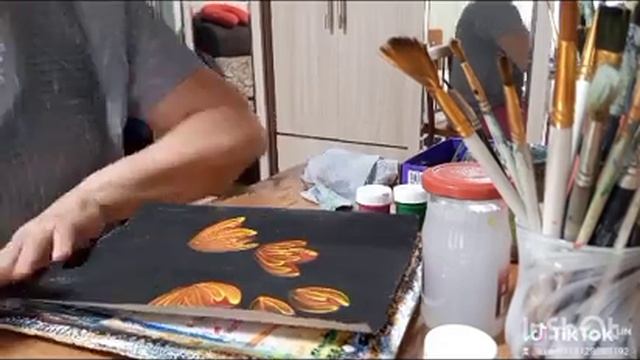 Рисую тюльпаны смотреть онлайн