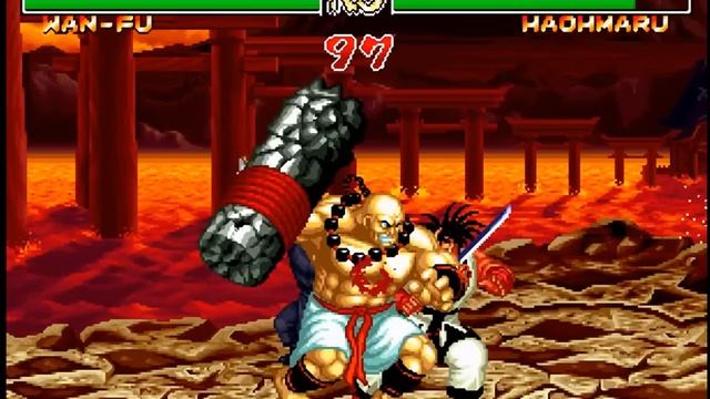 Samurai Shodown II Wan-Fu (Playthrough, Gameplay, Walkthrough, Historia, Ending) смотреть онлайн