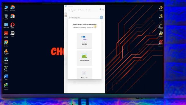 How to connect Android phone to Windows 2023 | How to set up Your Phone App @badshah_info смотреть онлайн